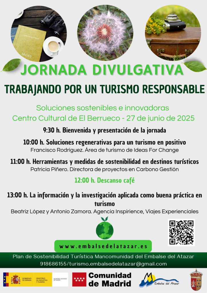 “Trabajando por un turismo responsable”, nueva jornada divulgativa